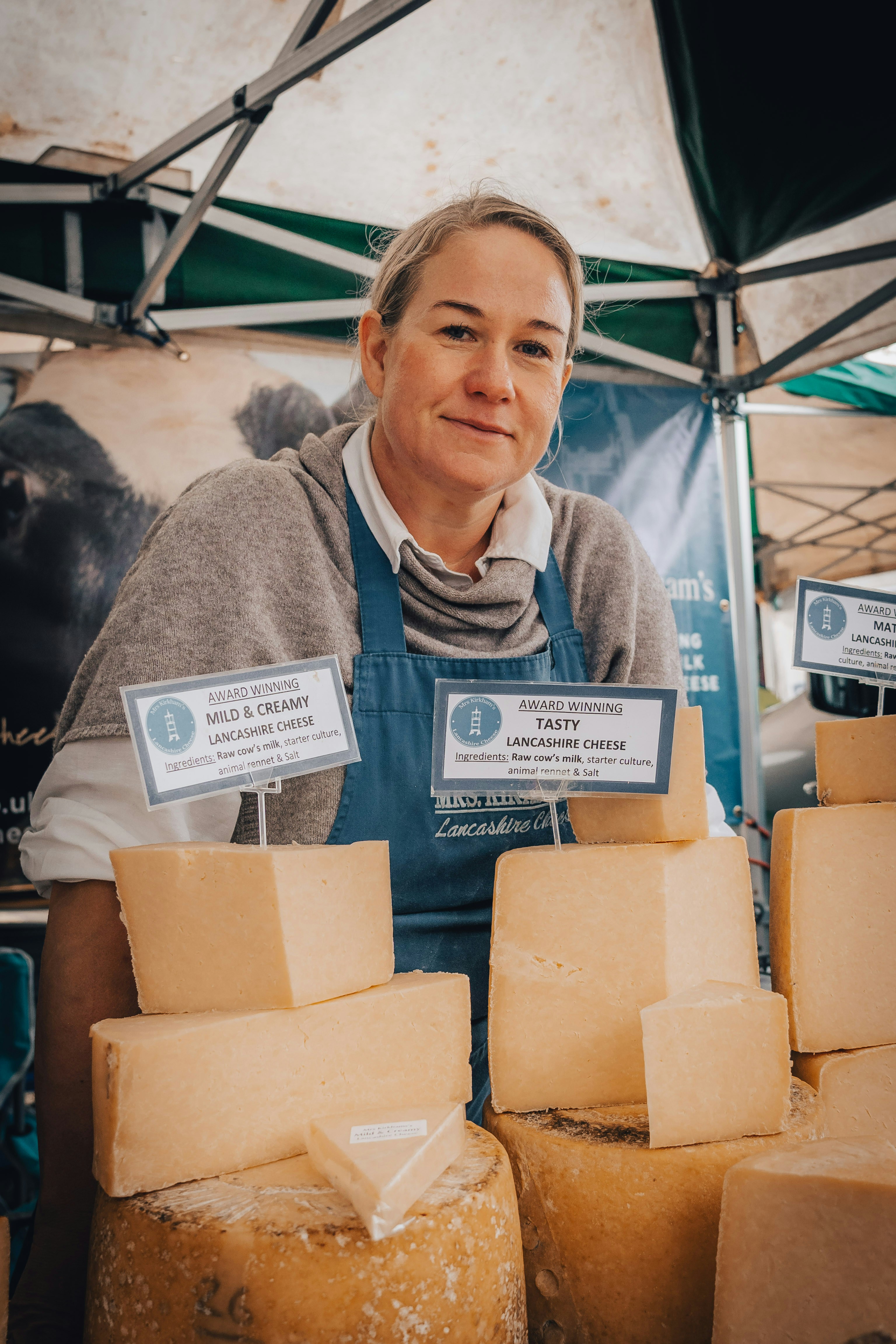 Local farmer harvesting fresh produce